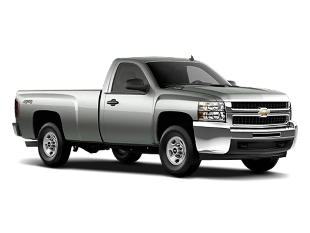 2009 Chevrolet Silverado 2500 HD Work Truck in Victory Red — front three-quarter view