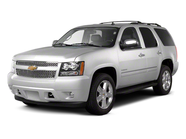 2011 Chevrolet Tahoe LT in Summit White — front three-quarter view