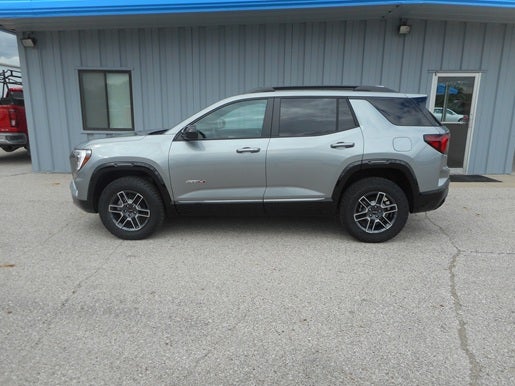 2026 GMC Terrain AT4 in Sterling Metallic — front three-quarter view
